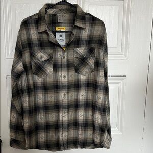 Men’s Hurley Button Down Shirt ~Size Medium